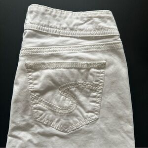 Silver Jeans Capri Straight Leg in White Women’s Size 27